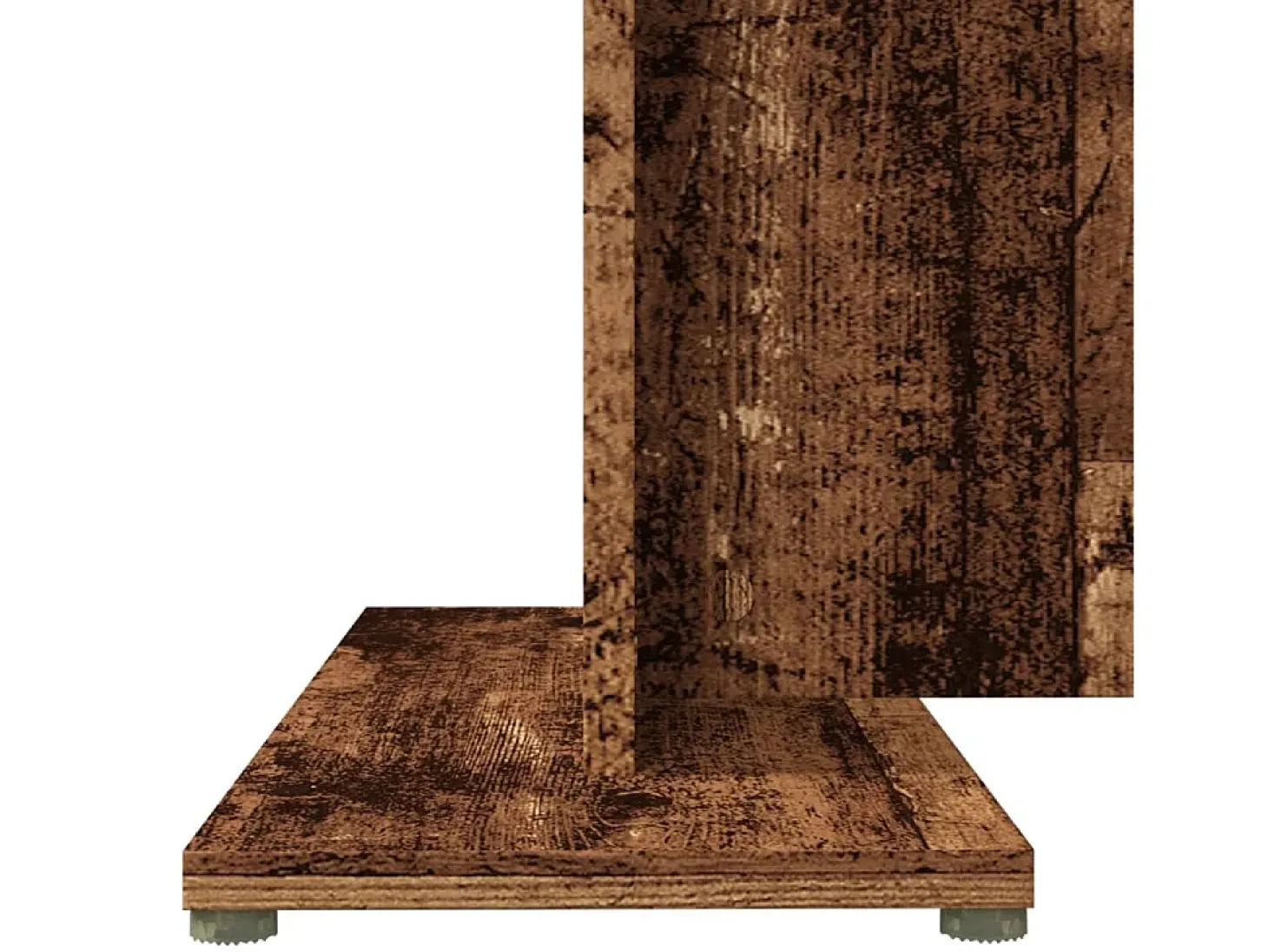 Mesa comedor madera ingeniería madera envejecida 110x60x75 cm