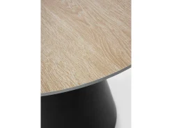 Mesa comedor redonda 120 diam. con sobre cerámico