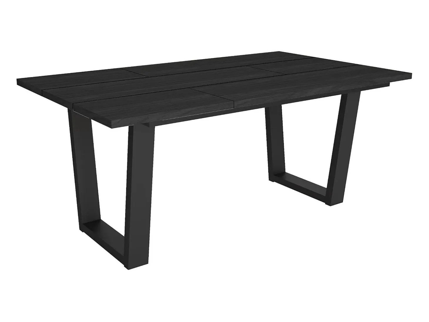 Mesa Comedor, 167x90x74cm, Para 8 Comensales, Muebles Comedor, Negro