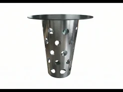 Mesa de bar - plata metal - 90 x 90 cm - VINO