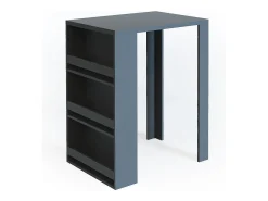 Mesa de bar antracita 57x80x106