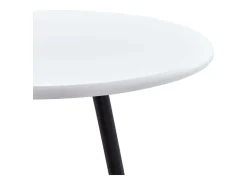 Mesa de bar blanca 60 x 107,5 cm MDF