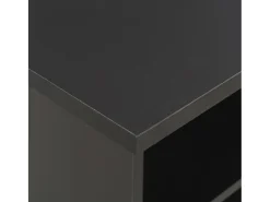 Mesa de bar color negro 60x60x110 cm ES755717