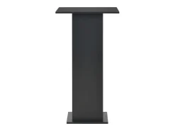 Mesa de bar color negro 60x60x110 cm ES755717