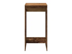 Mesa de bar de madera antigua 51x50x103,5 cm madera de ingeniería