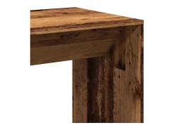 Mesa de bar de madera antigua 51x50x103,5 cm madera de ingeniería