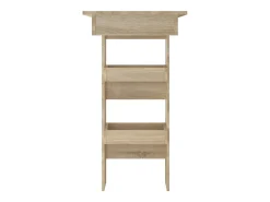 Mesa de bar de pared contrachapada roble Sonoma 102x45x103,5cm