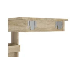 Mesa de bar de pared contrachapada roble Sonoma 102x45x103,5cm