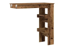 Mesa de bar de pared madera contrachapada envejecida