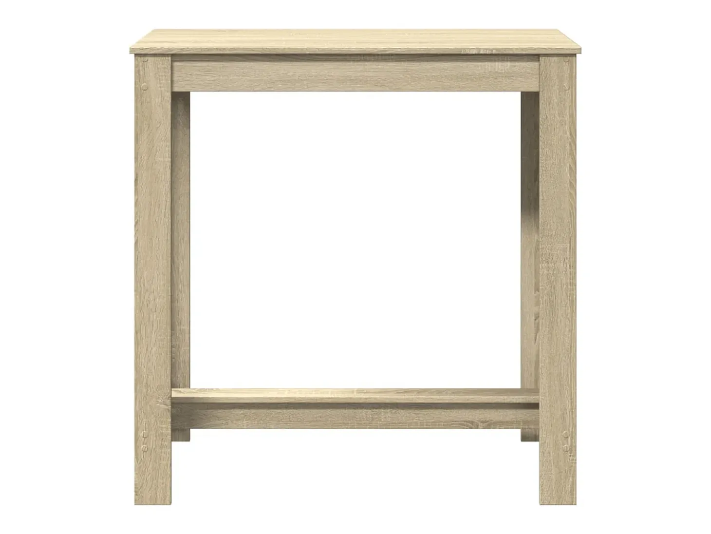 Mesa de bar de roble Sonoma 102x50x103,5 cm madera de ingeniería