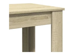Mesa de bar de roble Sonoma 51x50x103,5 cm madera de ingeniería