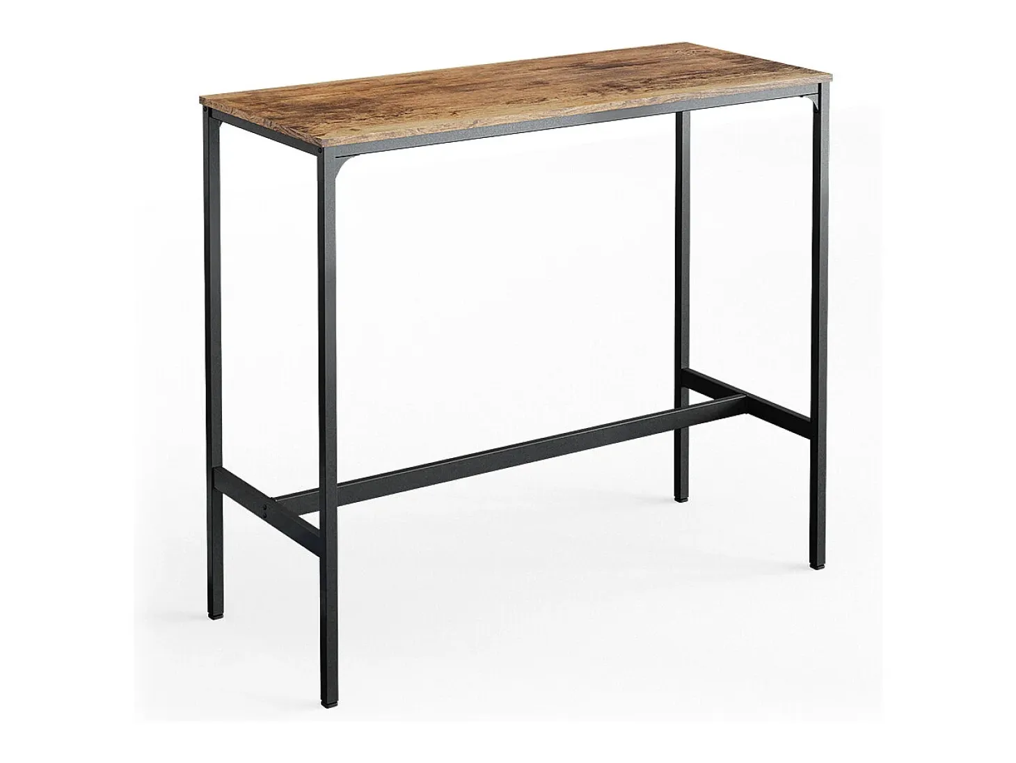 Mesa de bar madera antigua 120x50x105 fyrk