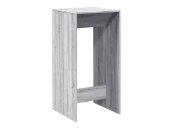 Mesa de bar Sonoma gris 51x50x103,5 cm madera de ingeniería