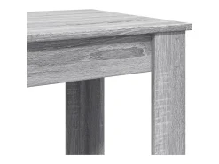 Mesa de bar Sonoma gris 102x50x103,5 cm madera de ingeniería