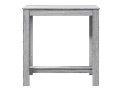 Mesa de bar Sonoma gris 102x50x103,5 cm madera de ingeniería