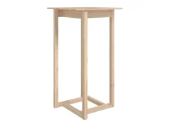 Mesa de bar 60x60x110 cm Madera maciza de pino