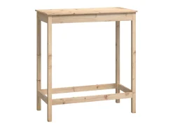 Mesa de bar 100x50x110 cm madera maciza de pino