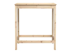 Mesa de bar 100x50x110 cm madera maciza de pino