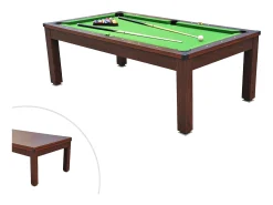 Mesa de billar transformable 207x114x79 cm IMPERIALE