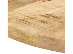 Mesa de bistró madera de mango rugosa Ø60x76 cm