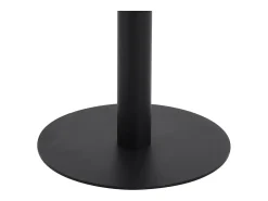 Mesa de bistró marrón oscuro 60x60 cm MDF