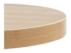 Mesa de bistró MDF marrón claro 50 cm ES676011