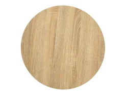 Mesa de bistró MDF marrón claro 40 cm ES227404