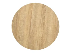 Mesa de bistró MDF marrón claro 40 cm