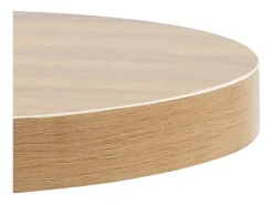 Mesa de bistró MDF marrón claro 60 cm ES603867