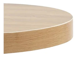 Mesa de bistró MDF marrón claro 40 cm