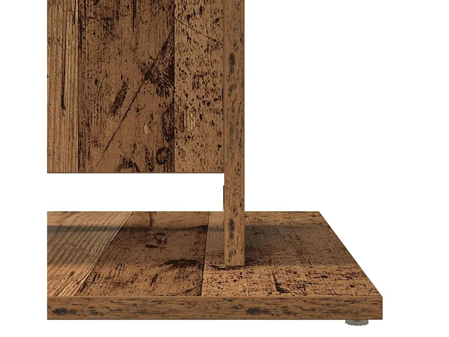 Mesa de bistro de madera antigua 60x60x75 cm madera de ingeniería