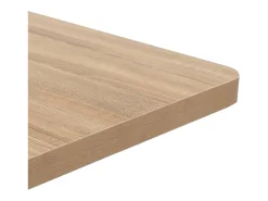 Mesa de bistro marrón claro 50x50 cm MDF