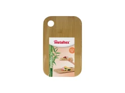Mesa de Cocina de Bambú Metaltex 22x14 cm Práctica y Resistente