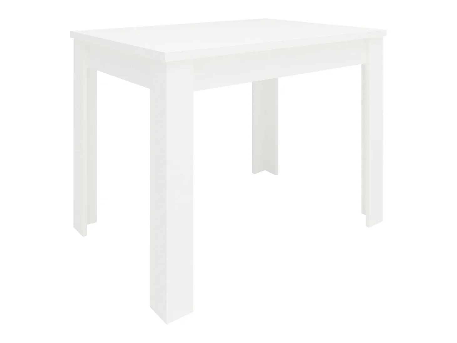 Mesa de cocina haaus Zeta, Blanca, 102 x 69 x 75 cm