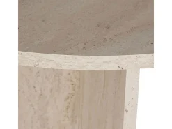 Mesa de comedor – 180 cm x 75 cm x 89,5 cm – Travertino – MDF