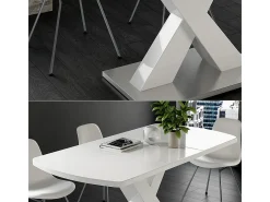 Mesa de comedor blanco 120x80x76 chinto