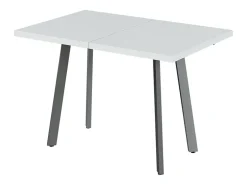 Mesa de comedor blanco/gris 160x80x76 tisko