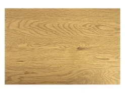 Mesa de comedor CALDERO 120 cm – Mesa contemporánea con aspecto de roble salvaje y metal