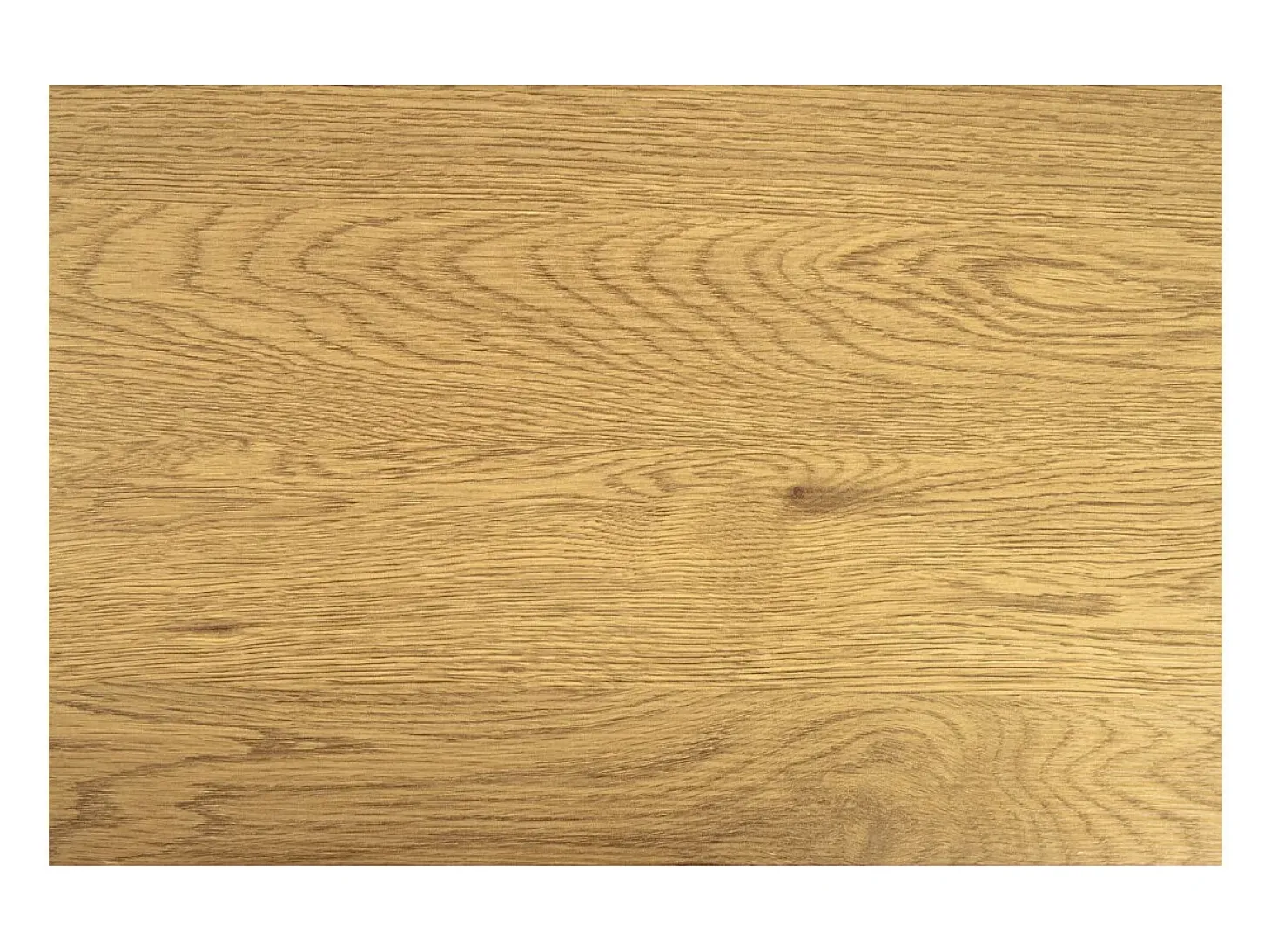 Mesa de comedor CALDERO 120 cm – Mesa contemporánea con aspecto de roble salvaje y metal