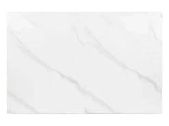 Mesa de comedor de diseño de mármol blanco y negro 120-160cm Holly SG
