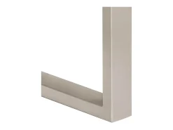 Mesa de comedor de madera maciza de acacia 140x70x76 cm