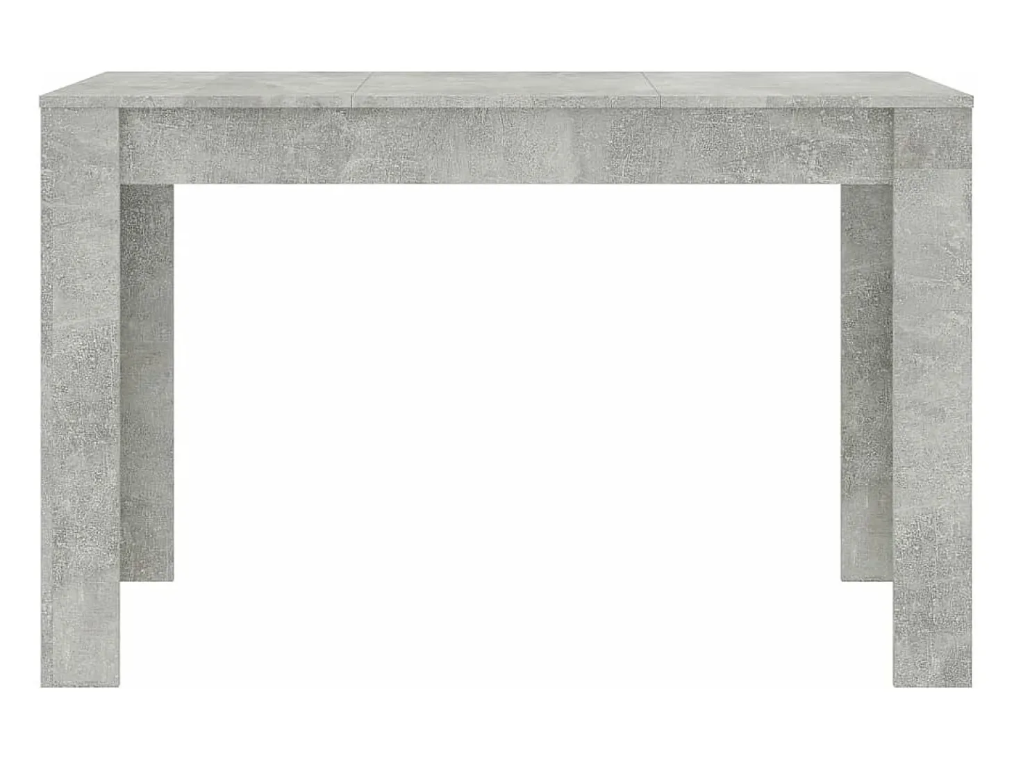 Mesa de comedor de madera de ingeniería gris 120x60x76 cm ES906429