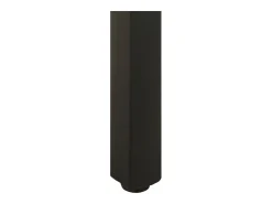 Mesa de comedor de madera de mango rugosa 160x80x76 cm