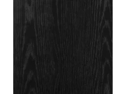 Mesa de comedor de roble negro 120x60x76 cm madera de ingeniería