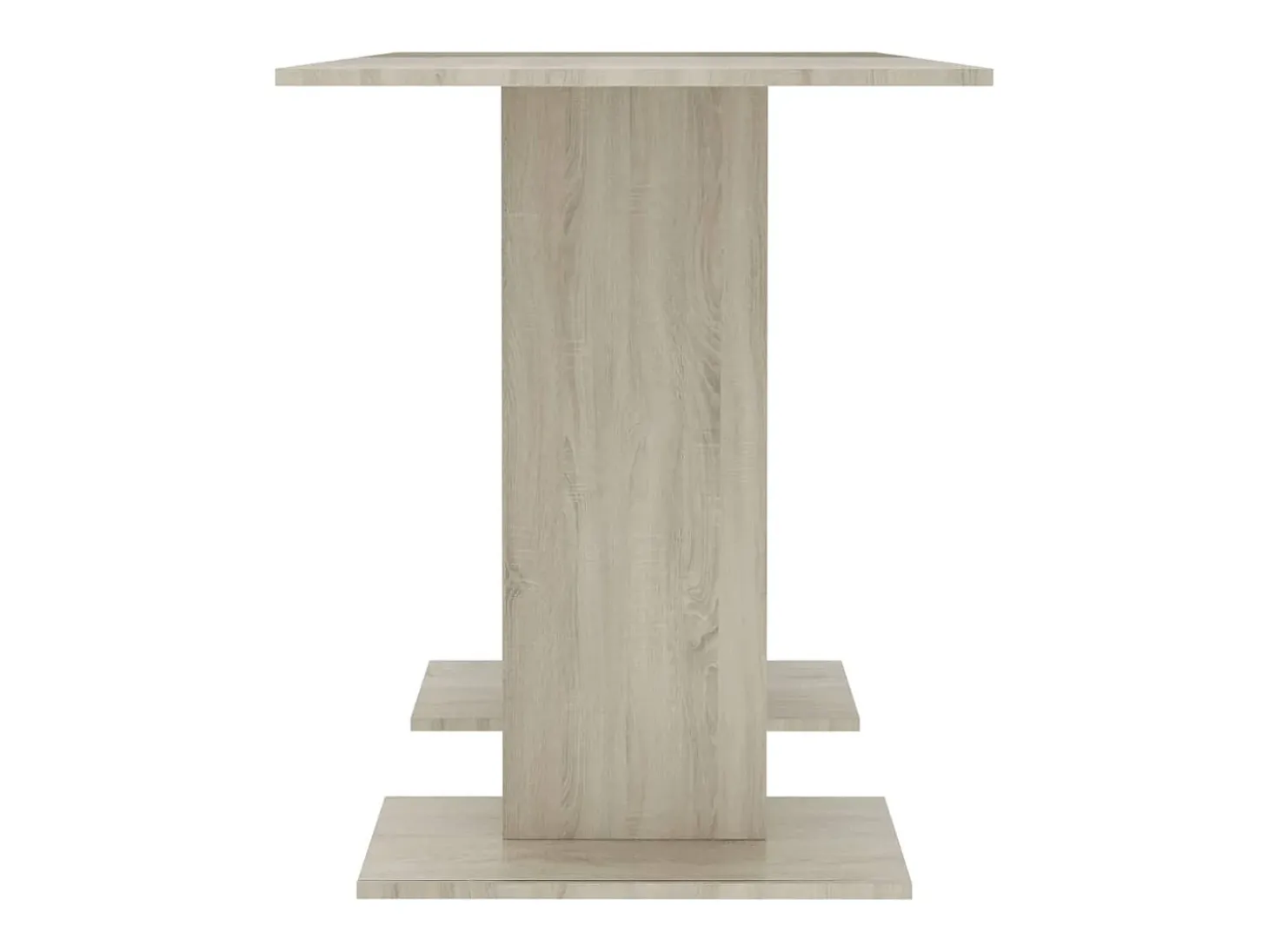 Mesa de comedor de roble Sonoma 110 x 60 x 75 cm Aglomerado