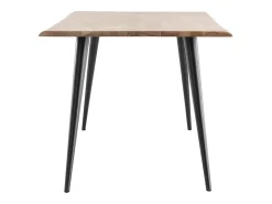 Mesa de comedor en acacia y metal L175 EDGE