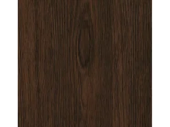 Mesa de comedor extensible de madera Kristo patas en V-Color Marrón-Base y soporte con ruedas-5 alargaderas finas-Ancho extensible
