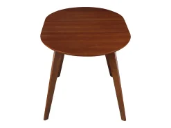 Mesa de comedor extensible diseño nogal L150-200 MARIK