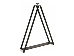 Mesa de comedor extensible de madera Ribo-Color Marrón-Base y soporte con ruedas-Alargaderas -Ancho extensible