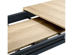 Mesa de Comedor Extensible Palermo Color Roble, 140-180 cm